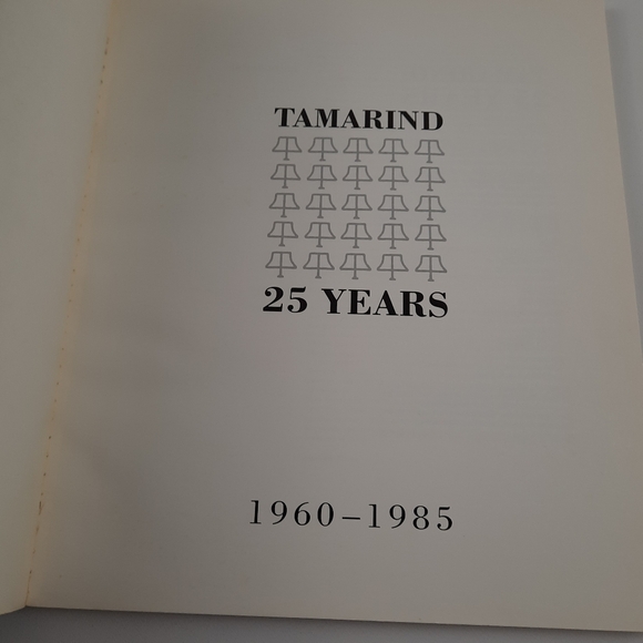 TAMARIND 25 YEARS 1960-1985 Museum Exhibition Catolog Coffee Table Book - Picture 3 of 16